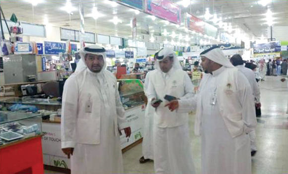 120 mobile shops found flouting rules in Riyadh