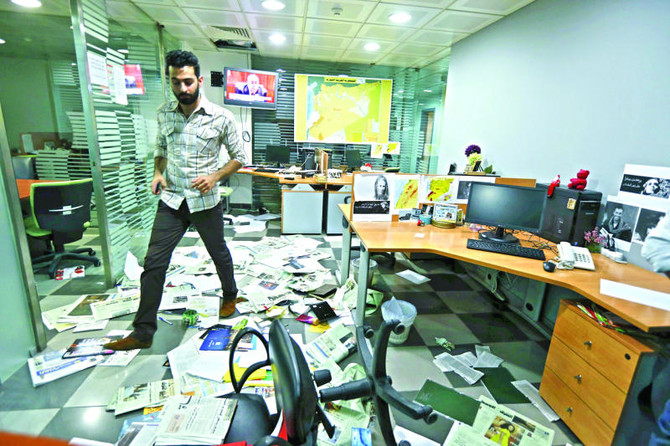 Asharq Al-Awsat Beirut office attacked