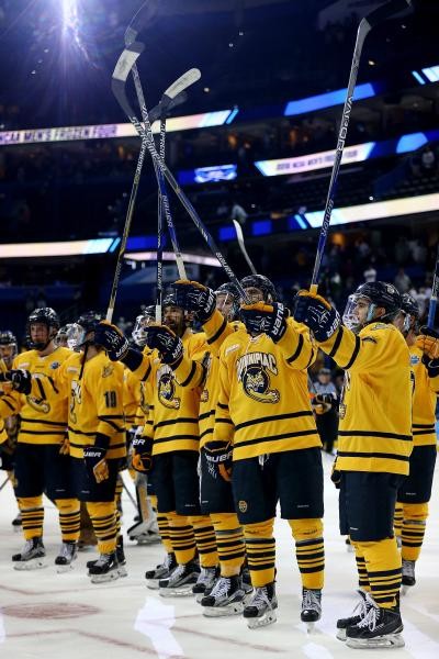 Quinnipiac Tops Boston College To Reach NCAA Hockey Final | Arab News