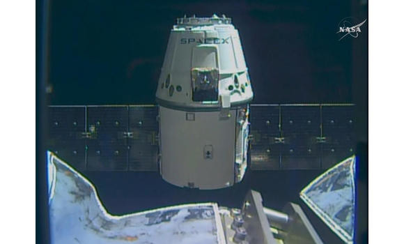 SpaceX cargo arrives at space station