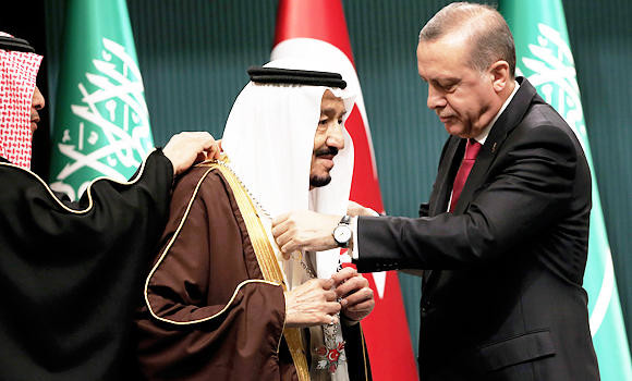 King Salman a loyal friend: Erdogan