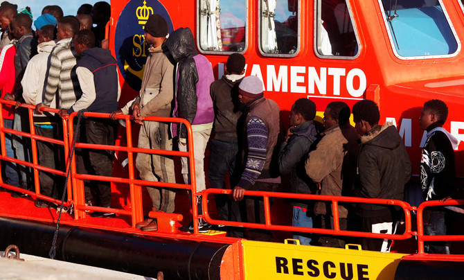 Spanish boat rescues 250 migrants in Mediterranean