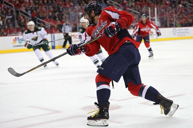 Ovechkin Breaks Scoring Drought, Capitals Beat Wild 4-2 | Arab News