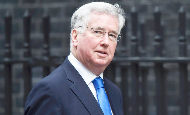 UK defense secretary says no future for Assad