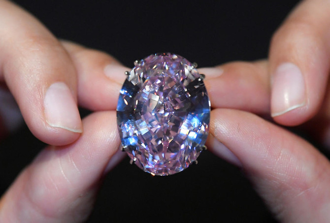 Pink Star diamond sells for $71.2 million, becoming the world’s most expensive gemstone