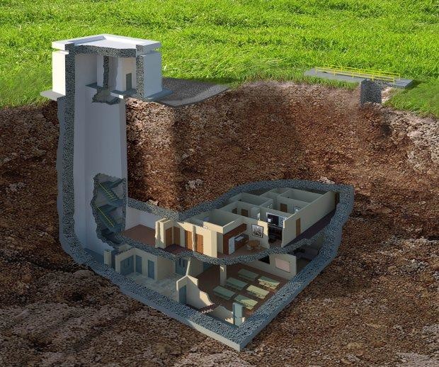 Luxury US nuclear bunker complete with home theater goes up for sale