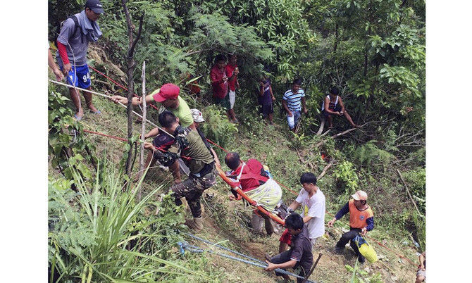 Passengers Scream As Bus Plunges In Philippines Killing 29 Arab