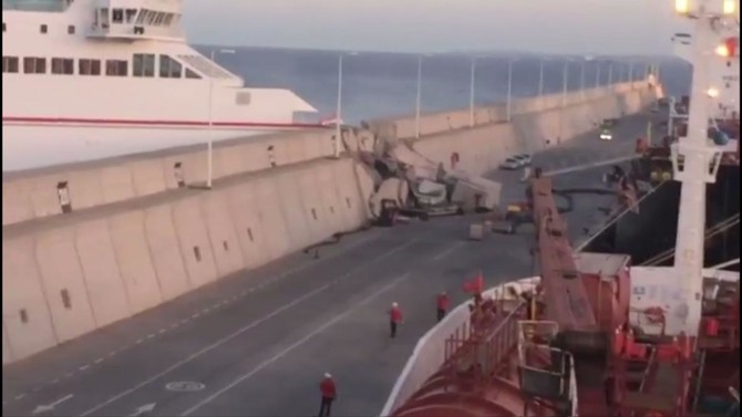 Spain: 13 injured as ferry slams into port in Canary Islands