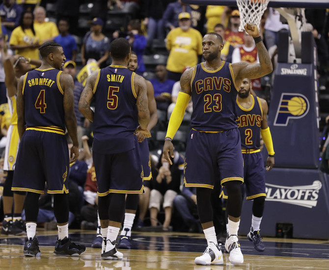 Cavaliers sweep Pacers, Rockets put Thunder on the brink