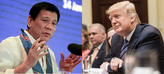 Trump invites Philippines’ Duterte to Washington in ‘friendly’ call: WH