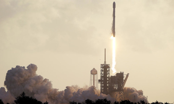 SpaceX rocket lifts off on first launch for US military