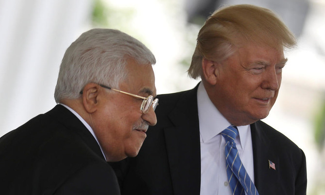 Trump seeks steps from Abbas to promote peace with Israel