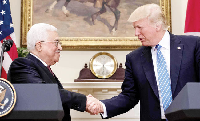 Trump throws his hat into Mideast peace process ring