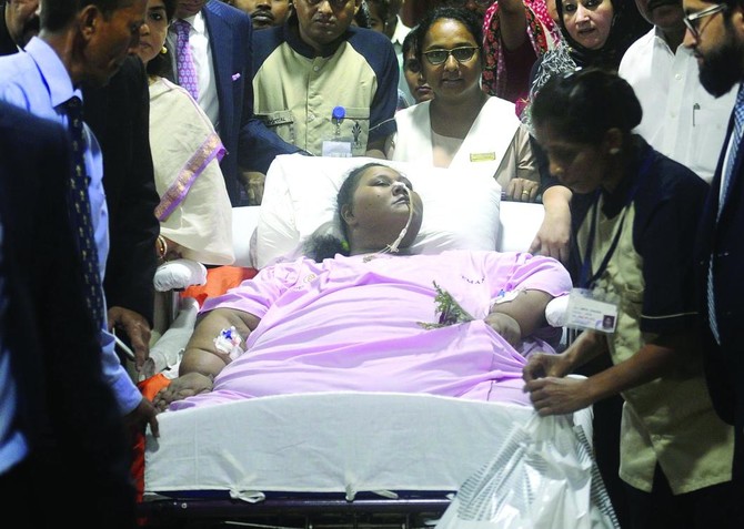 ‘heaviest Woman Hospitalized In Abu Dhabi Arab News 