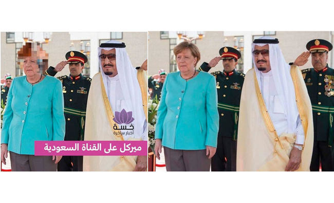 Lifting the veil on fake news about Saudi TV censoring Merkel s