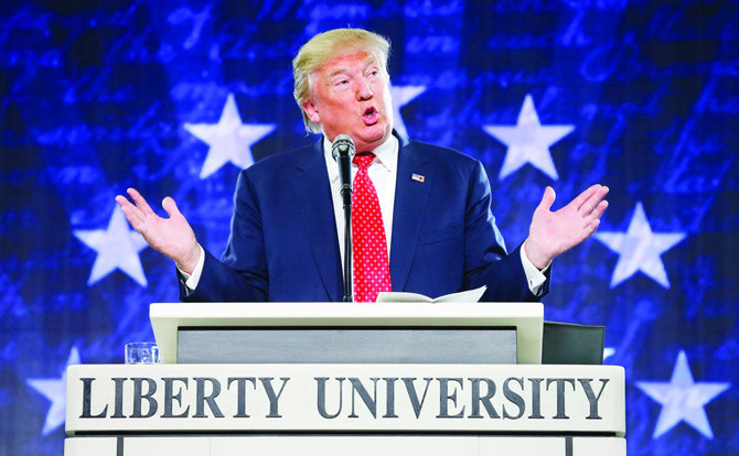 Trump picks Liberty University for his first commencement address