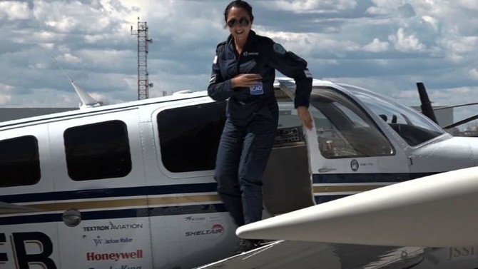 Afghan woman seeks to become youngest to make solo round-the-world flight