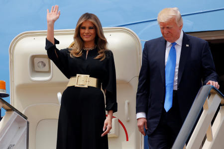 Classy and conservative: US First Lady Melania Trump praised for ‘elegantly respectful’ KSA look