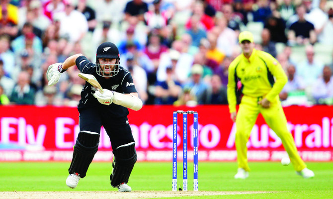 New Zealand bat against Australia in Champions Trophy