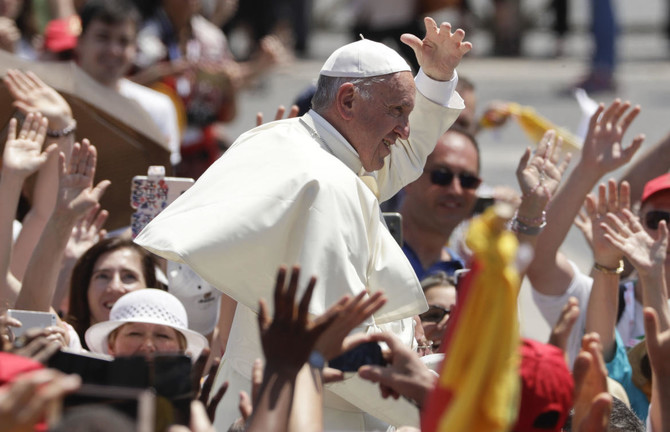 Pope Francis prays for London attack victims