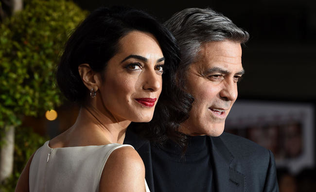 George and Amal Clooney welcome boy and girl twins