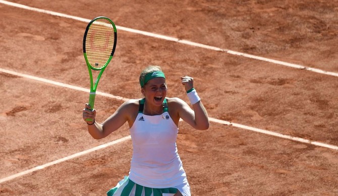 Ostapenko downs Bacsinszky to reach French Open final | Arab News