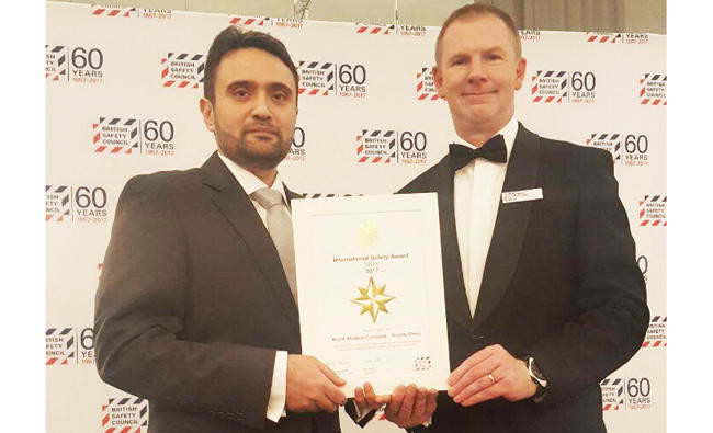 Nahdi Medical Co. wins International Safety Award from the British Council