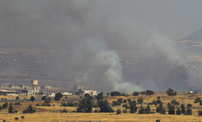 Israel launches air raid on Syria in return for fire