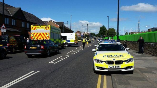 Six injured as car crashes into pedestrians in UK’s Newcastle, not terrorism-related: police