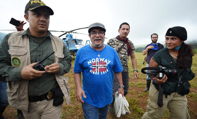 Colombia FARC rebels celebrate historic disarmament