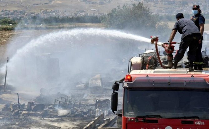 Fire Kills Three At Syrian Refugee Camp In Lebanon | Arab News