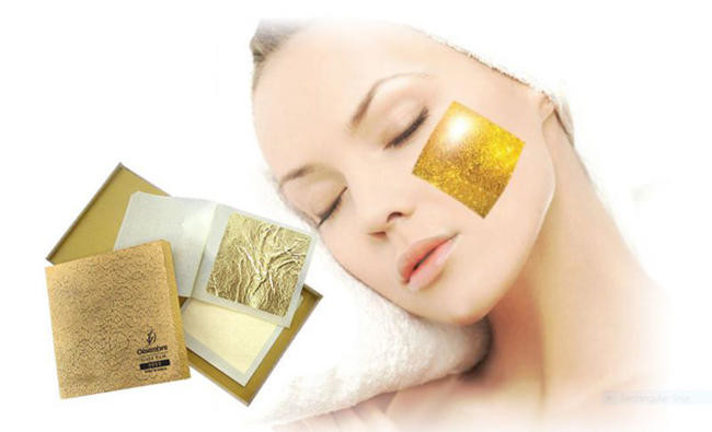 Luxury gold therapy for skin from Hyunjin