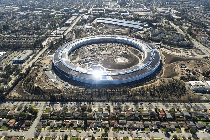 Dubai firm crowns Apple Corp’s futuristic new headquarters with state-of-the-art roof