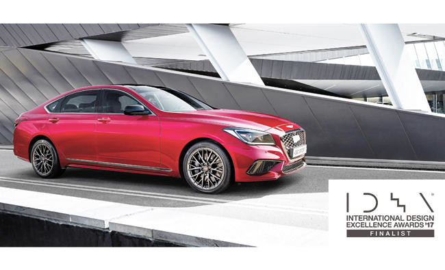 Genesis G80 Sport wins recognition in design excellence awards