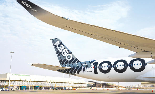 Airbus A350-1000 completes hot-weather test at Al-Ain airport