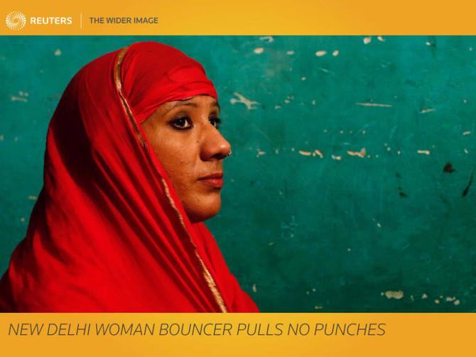 Woman bouncer pulls no punches in Indian capital