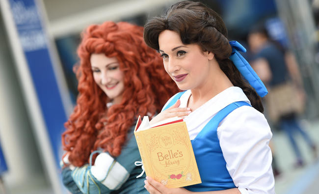 Disney gathers princesses to showcase animation slate