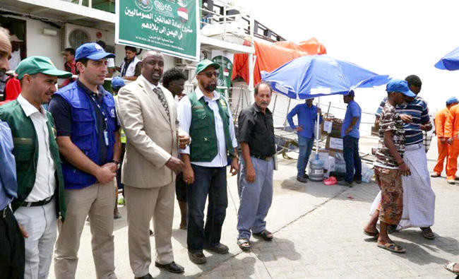 Saudi humanitarian organization helps repatriate Somalis trapped in Yemen