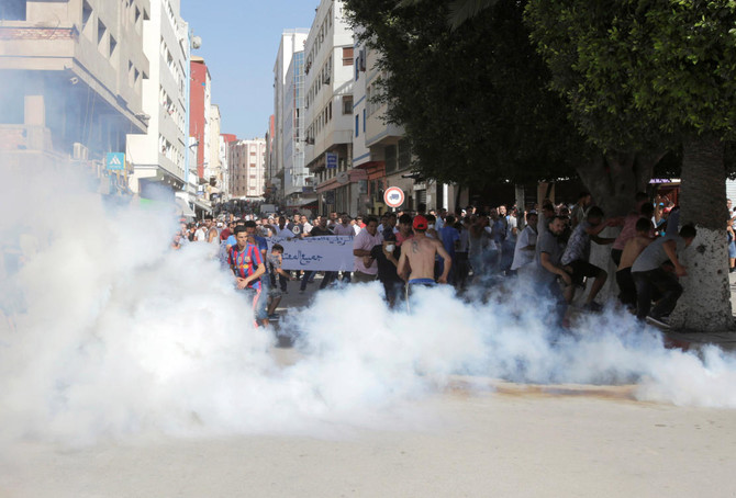 Police fire tear gas to halt Morocco ‘million-man march’