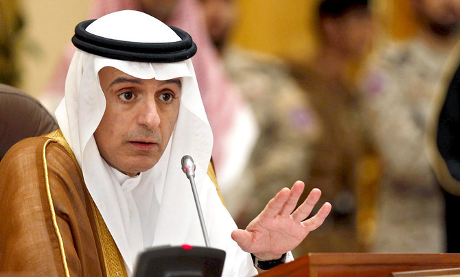 Qatar crisis should be solved within GCC framework: Al-Jubeir