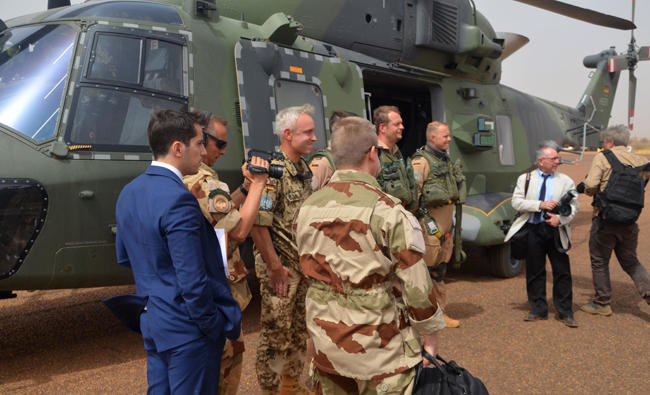 2 German UN peacekeepers killed in Mali helicopter crash