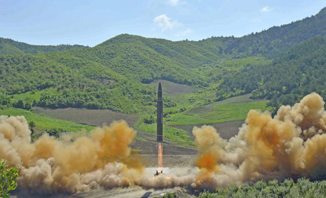 North Korea tests another ICBM, putting US cities in range | Arab News