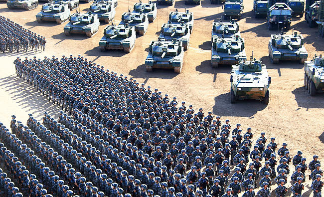 China military parade marks 90th anniversary of PLA Arab News