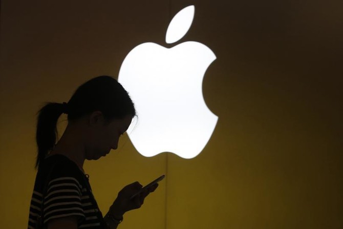 Apple shares sail to record high on healthy iPhone smartphone sales