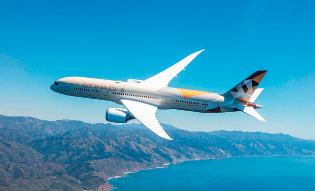 Etihad Airways introduces Boeing 787 from Abu Dhabi to Beirut