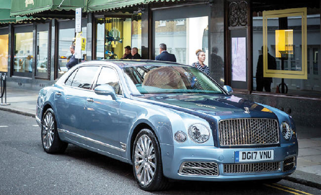 Bentley takes up summer residence at Harrods | Arab News