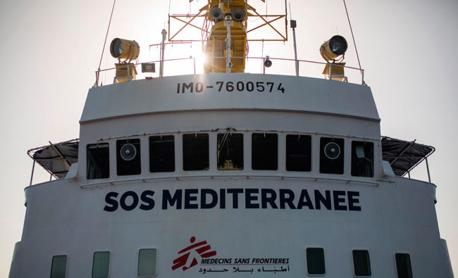 Lone migrant rescue ship keeps up patrols off Libya