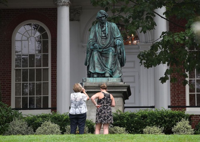 Statue Of 19th Century Slavery Advocate Removed In Maryland Arab News