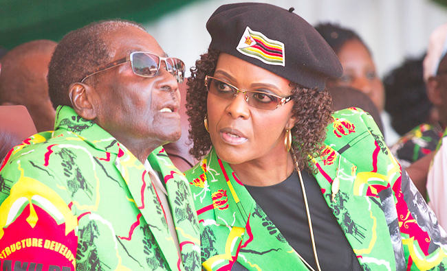 Pretoria plans diplomatic immunity for Grace Mugabe