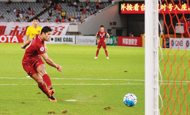 Rampaging Hulk fires Shanghai SIPG to big win